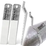 4" Spacing Wedge with Stepped Guage Sets, Metal Wedges for Pipe Welding Tools