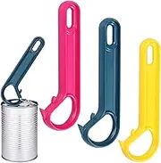 Ring Pull Can Tin Opener, Manual Jar Can Opener Jar Bottle Opener Ergonomic Handle Can Opener for Kitchen Outdoor Travel