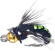 Lpsdssre Catfish Hooks,Simulation Trout Bait with Hook - Fish Bait for Casting Floating Shallow Stream Creek Pier Tenkara Wet River Trolling Dry Lake