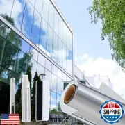 Windimiley One Way Privacy Window Film, Mirror Reflective Window Film See Out