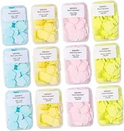 Kisangel 16 Boxes Hand Soap Flakes Mini Scented Soap Kids Clean Hand Soap One-time Soap Flakes Convenient Soap Flakes Disposable Soap Flakes Lauroyl Alanine Boxed Child Paper Soap