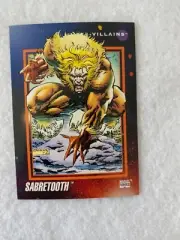 1992 Impel MARVEL UNIVERSE Series 3 - SABRETOOTH - Card #129 - NM/M