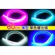 PNS 60cm 單色 超薄 LED 兩條入 微笑燈 大燈 日行燈 導光條 氣氛燈 淚眼燈 導光線條 LED燈 冷光線