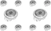 (10PCS BLACK) 24mm punk arcade workshop Mechanical Buttons Kit with Cherry MX Speed silver switches replacement for Fighting Stick Controller Mixbox