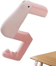 Desk Hook,Duck Design Purse Hook Table Clamp - No Drilling Under Desk Backpack Hanger for Under Counter
