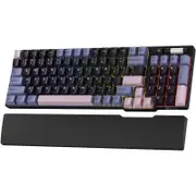 RK ROYAL KLUDGE Mechanical Keyboard RK96, RGB, 2.4Ghz/BT/Wired, Spring Rain Switches, Black, Mixed Color