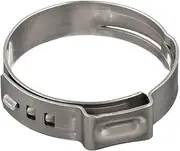 Size 11/16" (17 mm) Oetiker Stepless Ear Clamps, 100-Pack Single Ear Hose Clamps (100)