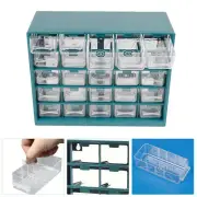 Adjustable Stackable Storage Box with Drawers for Jewelry Beads Screws Tools