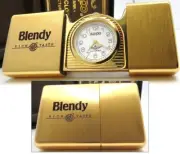 Zippo Time Tank Pocket Clock Watch Blendy Coffee Rich Taste running 1995 MIBRare