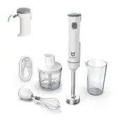 Cordless Hand Blender, Variable Speed Immersion Blender Rechargeable, with 50...
