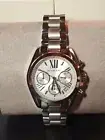 Classy New Michael Kors Mini Bradshaw- Watch Sterling Silver Bracelet