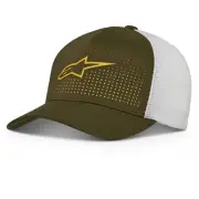Alpinestars Perf Flexfit Hat Military/White LG/XL
