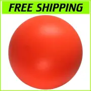 Virtually Indestructible 14-Inch Hard Plastic Dog Ball for All Breeds – Floats!