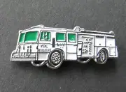FIREFIGHTER 1000 FIRE ENGINE LAPEL PIN BADGE 9/16 INCH