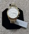 Brand New Fossil BQ2145SET Chronograph Wrist Watch, Gold Color w/ Roman Numerals