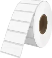 Zebra Eltron 3x1 inch (3" x 1") Direct Thermal White Labels (2) Rolls of 1375