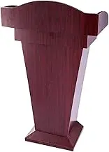 Church Pulpit Standing Reading Desk Modern Podium Drawer Presentation Office Classroom Auditorium Auditorium Modern Reception Desk Presentation Stand