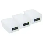 3PK Lemon & Lime Keep Fresh 32cm Food Container 7.5L Kitchen Canister Storage