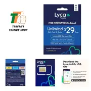 Lyca Mobile Prepaid 5G/4G SIM Card | $29 Plan | Unlimited Talk, Text & Data ...