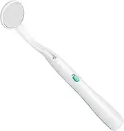 PartyKindom LED Mirror with Bright Light for Tooth Inspection for Home Care Checking Teeth Green