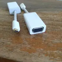 在飛比找蝦皮購物優惠-Micro HDMI 公轉 VGA Fimale 適配器電纜