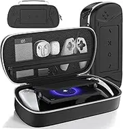 Case for PlayStation Portal Remote Player, Hard Carrying Case for PlayStation Portal Accessories, Travel Bag Case Storage Bag for PS Portal Accessories, Black