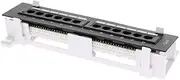 Thickened UTP / 12 Port Patch Panel Jacks 10 Inches