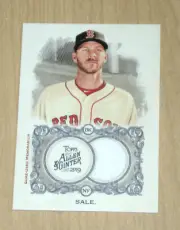 2019 Topps Allen & Ginter full size relic Chris Sale jersey