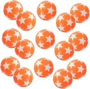 15Pcs Table Soccer Balls Mini Foosball Accessories for Desk Soccer Games for Group Play and Friendly Competition Safe for All Ages
