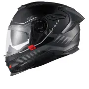Y.100R Baron Black Matt Full Face Helmet