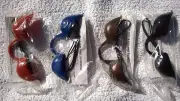 Sun Bed 2x UV Protection Goggles Peepers for Solarium , 4 colours - random