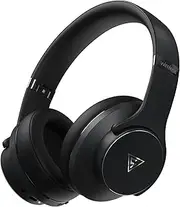 Wireless Headphones Over Ear, Bluetooth Headphones Over Ear with 3 EQ Modes, 90Hrs Playtime Wireless Headphones,HiFi Stereo Foldable Headset with Microphone for PC Cellphone(Black)