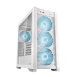 【ASUS 華碩】TUF GT302 ARGB WHITE EDITION 機殼+華碩 ROG STRIX 650W(華碩C12-4)