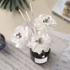 5PCS Flower Shaped No Fire Aroma Diffuser Sticks Household Bedroom Rattan StBCE