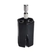 Portable Guitar String Winder Head Hexagonal Winder Drill Plug String Peg Puller