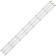 NIBOTT 3Pcs/Set LED Backlight Strip 303TT315041 0D315D08-ZC17F-04 TVD1801-32 TD Systems K32DLT1H A320ED2TU3 LC320TU3A