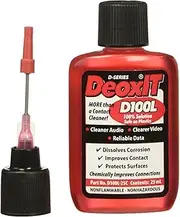 DeoxIT D100L-25C Precision Needle Applicator, More Than A Contact Cleaner, 25 mL, Pack of 1