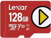 Lexar PLAY 128GB microSDXC UHS-I Memory Card