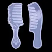 2 Shape Comb 3D Epoxy Resin DIY Mold for DIY Jewelry Craft Making Handmade Gift