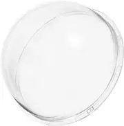 Tofficu Security Camera Dome Cover Durable Protective Shield for Indoor and Outdoor Use Weather Resistant Monitor Camera Protector Optical Transparent Design