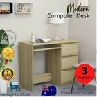 Modern Desk Office Computer Table Home Study Laptop Workstation Writing Drawer