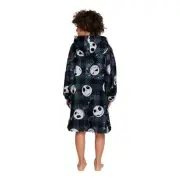 Nightmare Before Christmas Kids Oversized Hooded Pullover Robe Size L/XL