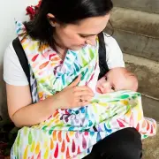 LeoKid Rainbow Pram Blanket & Baby Breast Feeding Cover