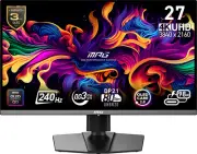 MSI 27" 240 Hz QD-OLED UHD Gaming Monitor 3840 x 2160 (4K) MPG 272URX QD-OLED