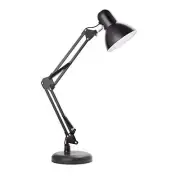Wright Painted Black Metal Flexible 2-in-1 Weighted Base and Clamp Mount