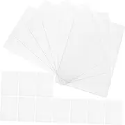 ibasenice 25pcs Trading Card Storage Sleeve - Semi-Rigid Holder for Football Games, Vinyl Records - Clear Transparent PVC Case