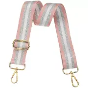 Purse Strap Wide Shoulder Strap Adjustable Crossbody Bag Straps Dark Pink