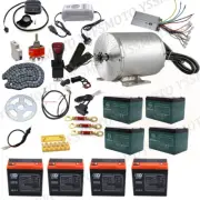 48V 1800W Brushless Motor Battery Throttle for Mini Bike Go Kart E-bike Trike AU