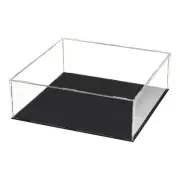 1 Pack Acrylic Display Case Box Transparent Dustproof Showcase 30x30x10cm