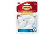 Command BATH18-6ES Medium Bath Hooks Value 3-Pack - Box of 6 70006953239